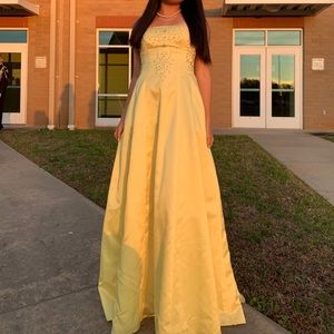 Yellow Prom Dress